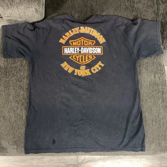 Vintage Harley-Davidson 2005 Twin Towers New York City T-Shirt Size 2X